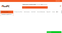 Desktop Screenshot of pluspc.ro